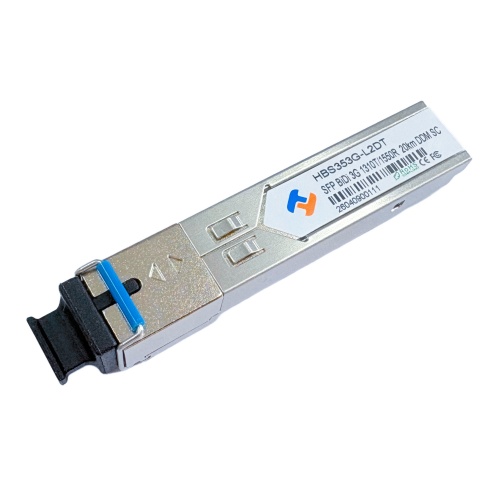 SFP 3.125G 单纤 1310nm TX / 1550nm RX 20km DDM SC