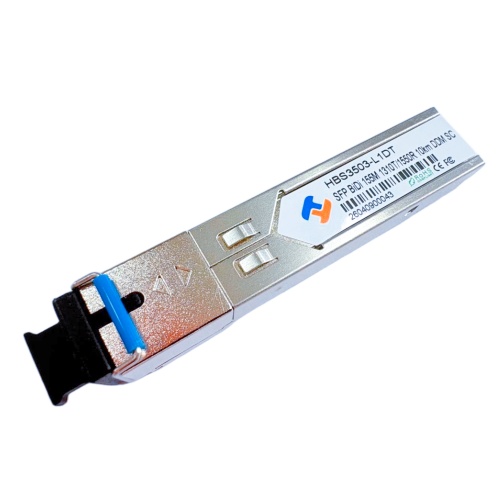 SFP 155M 单纤 1310nm TX / 1550nm RX 10km DDM SC