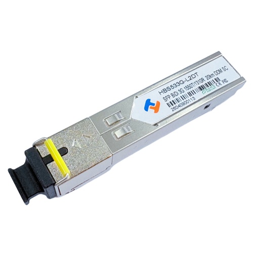 SFP 3.125G 单纤 1550nm TX / 1310nm RX 20km DDM SC