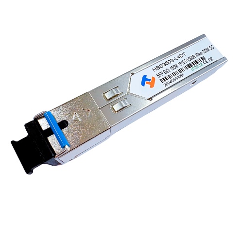 SFP 155M 单纤 1310nm TX / 1550nm RX 40km DDM  SC