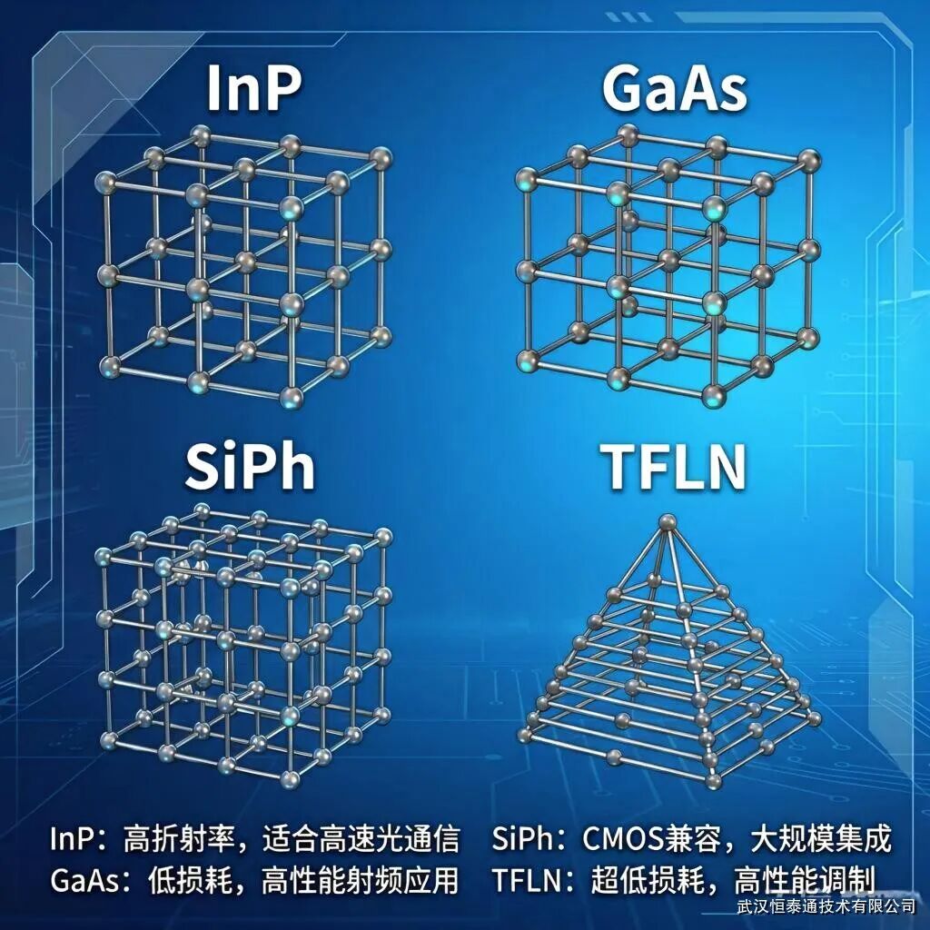 光芯片四大衬底材料科普：光通信器件的核心物质基底