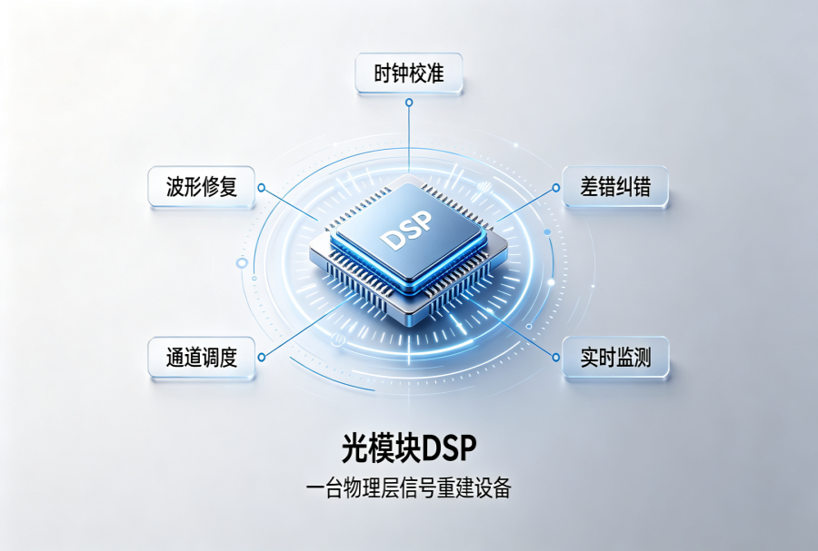 光模块 DSP 到底是干嘛的？可不是简单的算法芯片