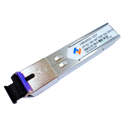 SFP 155M 单纤 1490nm TX / 1550nm RX 120km DDM SC