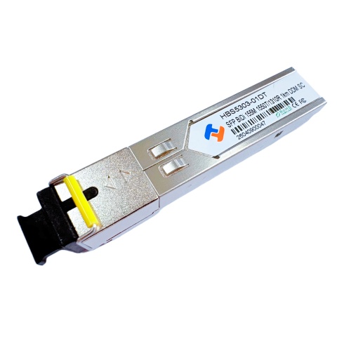 SFP 155M 单纤 1550nm TX / 1310nm RX 1km DDM SC