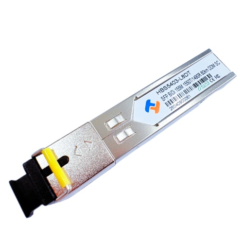 SFP 155M 单纤 1550nm TX / 1490nm RX 80km DDM SC