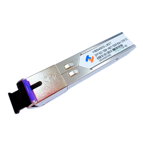 SFP 155M 单纤 1490nm TX / 1550nm RX 80km DDM SC