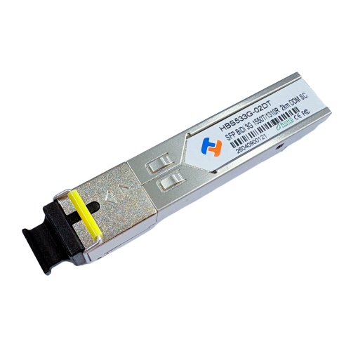SFP 3.125G 单纤 1550nm TX / 1310nm RX 2km DDM SC