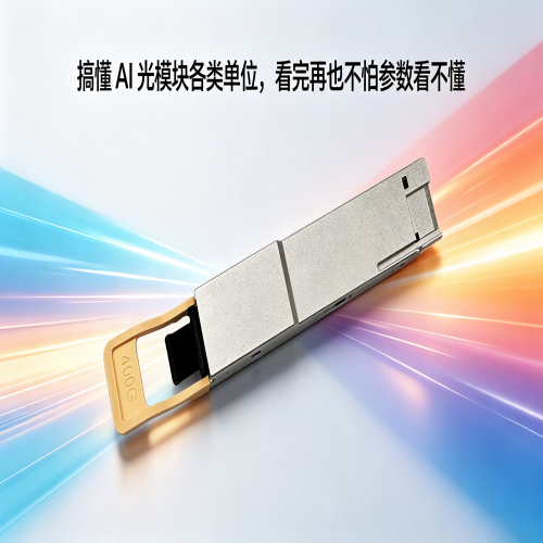 搞懂 AI 光模块各类单位，看完再也不怕参数看不懂
