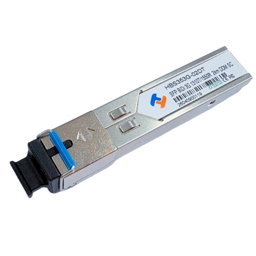 SFP 3.125G 单纤 1310nm TX / 1550nm RX 2km DDM SC
