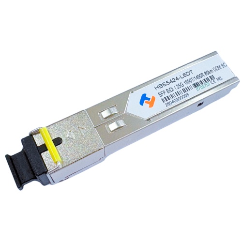 SFP 1.25G 单纤 1550nm TX / 1490nm RX 80km DDM SC