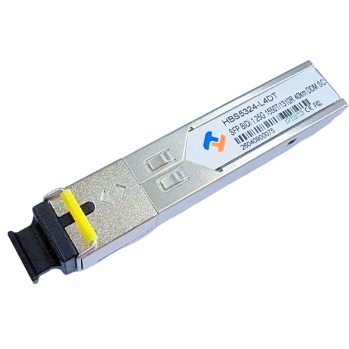 SFP 1.25G 单纤 1550nm TX / 1310nm RX 40km DDM SC